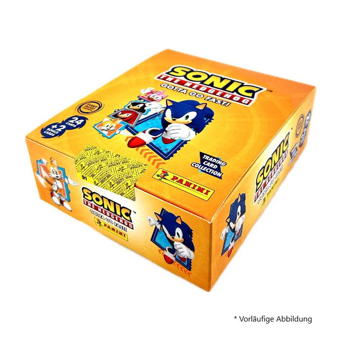 PRE ORDINE - Sonic The Hedgehog - Gotta Go Fast! - Trading Cards Fat Packs Display (10)
