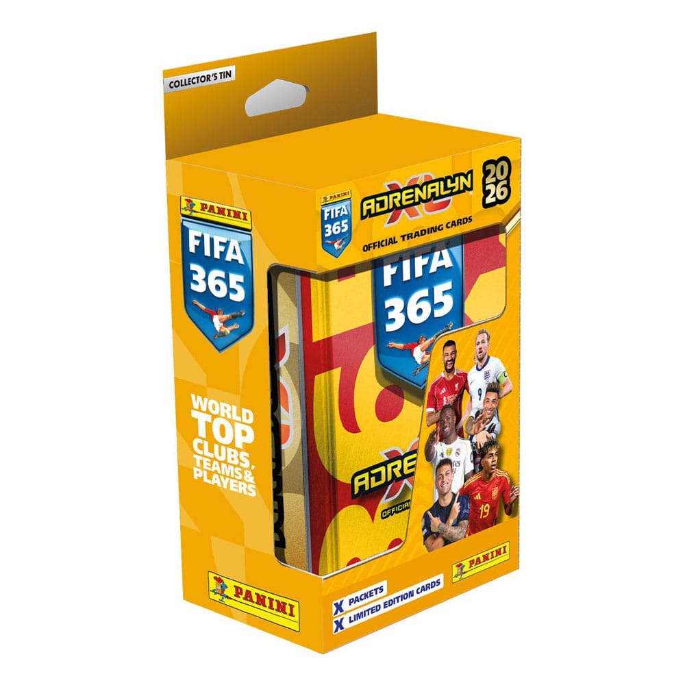 PRE ORDINE - FIFA 365 Adrenalyn XL 2026 Trading Cards Classic Tin
