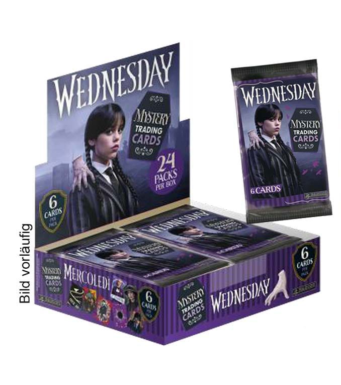 PRE ORDINE - Wednesday Trading Cards Flow Pack Box (24)