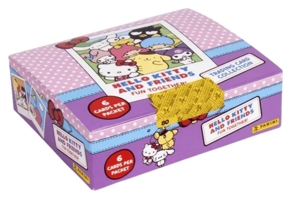 PRE ORDINE - Hello Kitty and Friends Trading Cards Flow Pack Box (24) *German version*