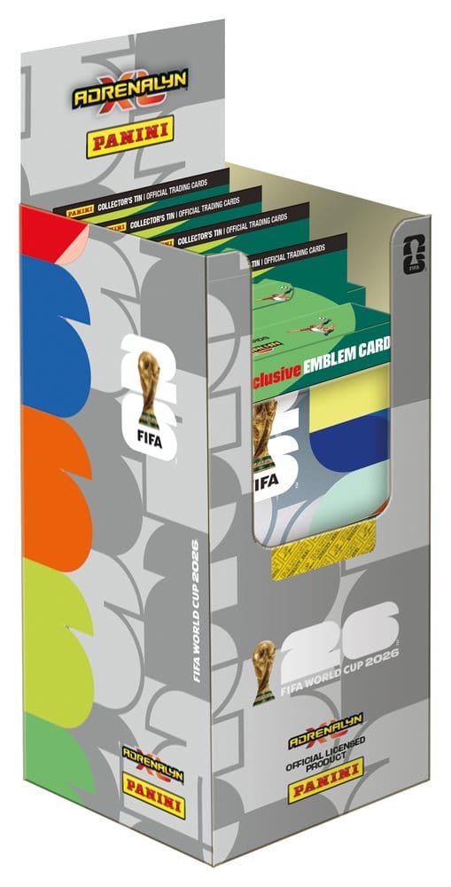 PRE ORDINE - Panini FIFA World Cup 2026 Trading Cards Pencil Tin (4)