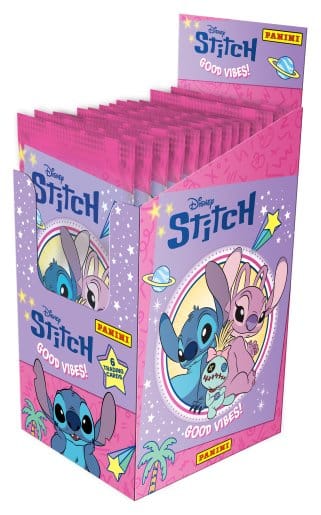 PRE ORDINE - Stitch Trading Cards Good Vibes Display (24)