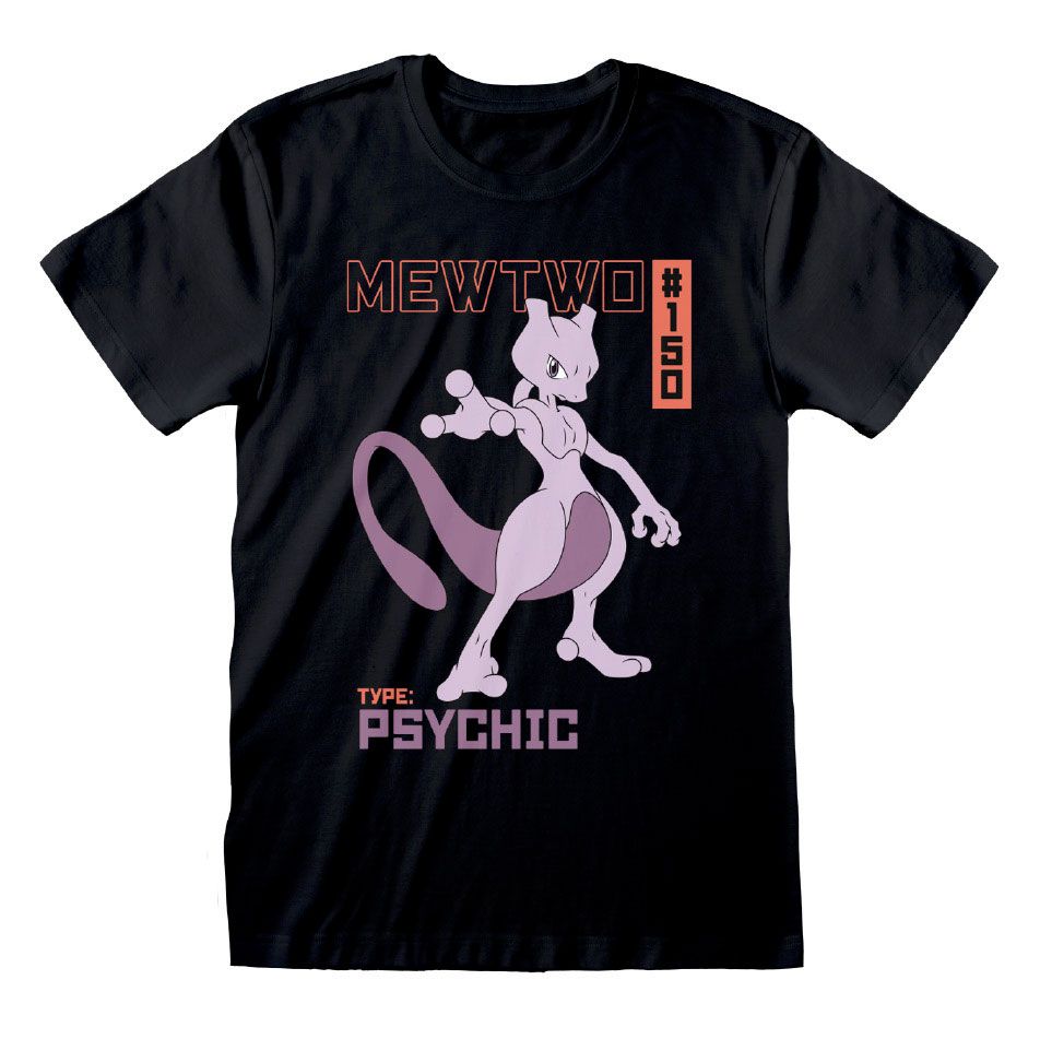 Pokémon T-Shirt Mewtwo Size S