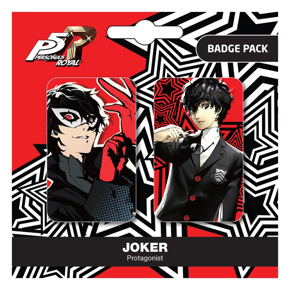 PRE ORDINE - Persona 5 Royal Pin Badges 2-Pack Set A
