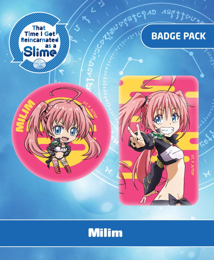 PRE ORDINE - That Time I Got Reincarnated as a Slime Pin Badges 2-Pack Milim