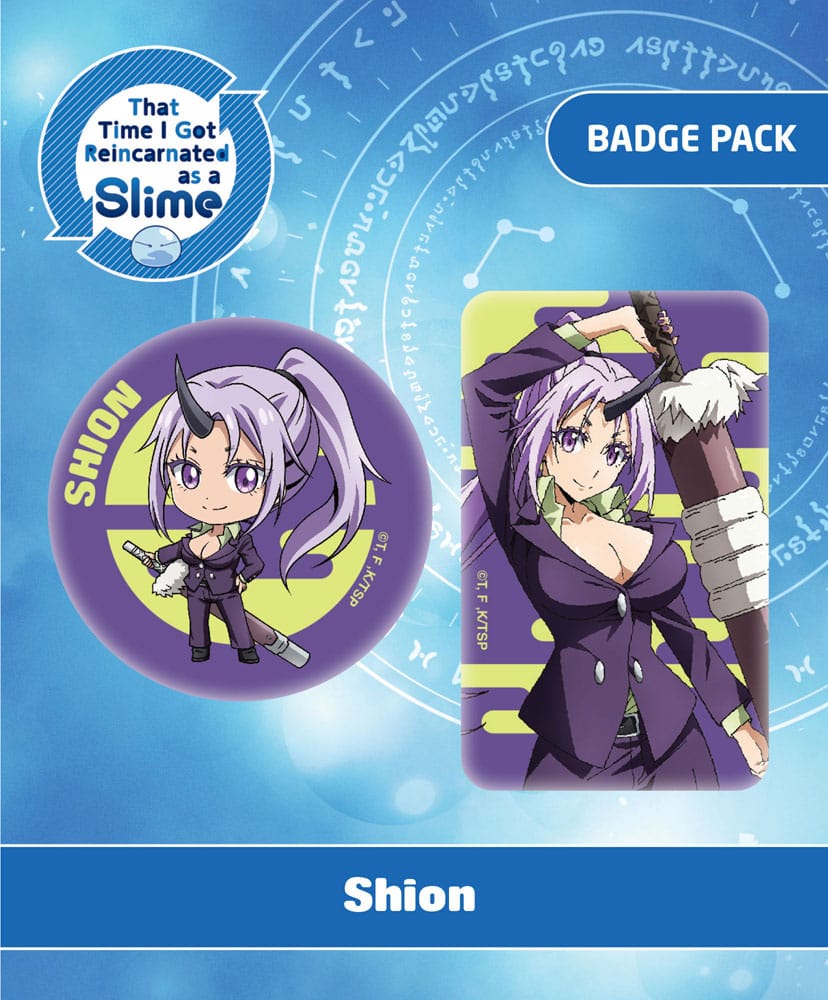 PRE ORDINE - That Time I Got Reincarnated as a Slime Pin Badges 2-Pack Shion