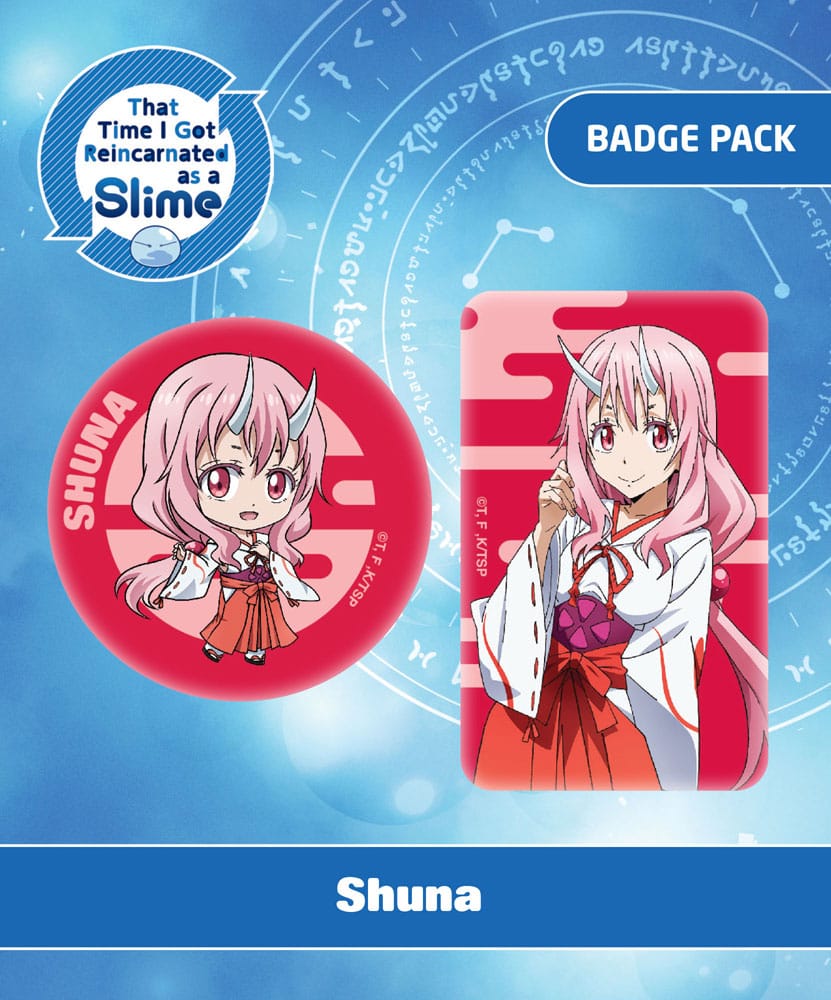 PRE ORDINE - That Time I Got Reincarnated as a Slime Pin Badges 2-Pack Shuna
