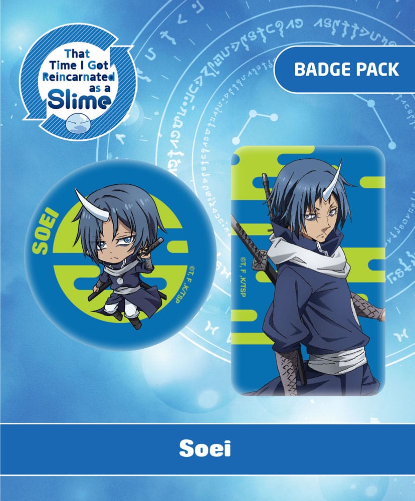 PRE ORDINE - That Time I Got Reincarnated as a Slime Pin Badges 2-Pack Soei