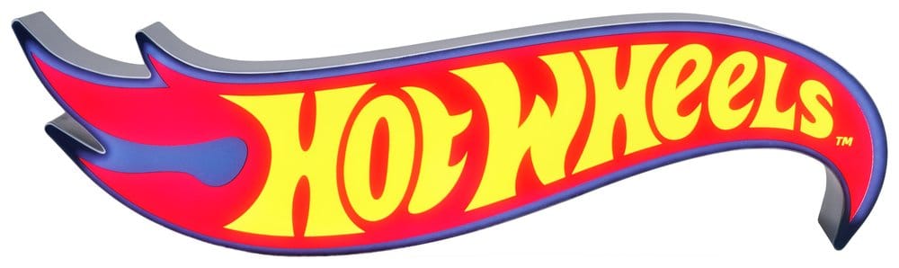 PRE ORDINE - Hot Wheels Light Yellow Logo 9 cm