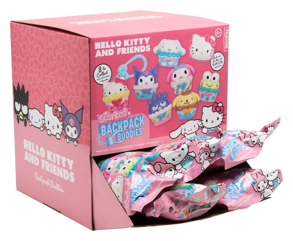 PRE ORDINE - Sanrio Friends Sweet Treats Bag Clips Blind Box Assortment Hello Kitty (24)