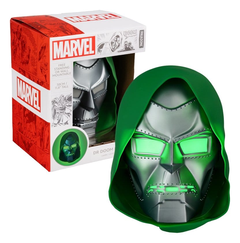 PRE ORDINE - Marvel Universe Light Dr Doom Mask 22 cm