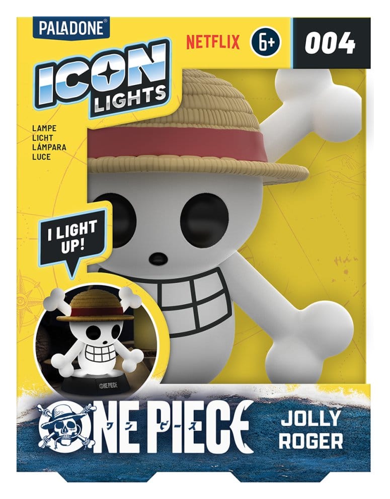 PRE ORDINE - One Piece Icon Light Jolly Roger