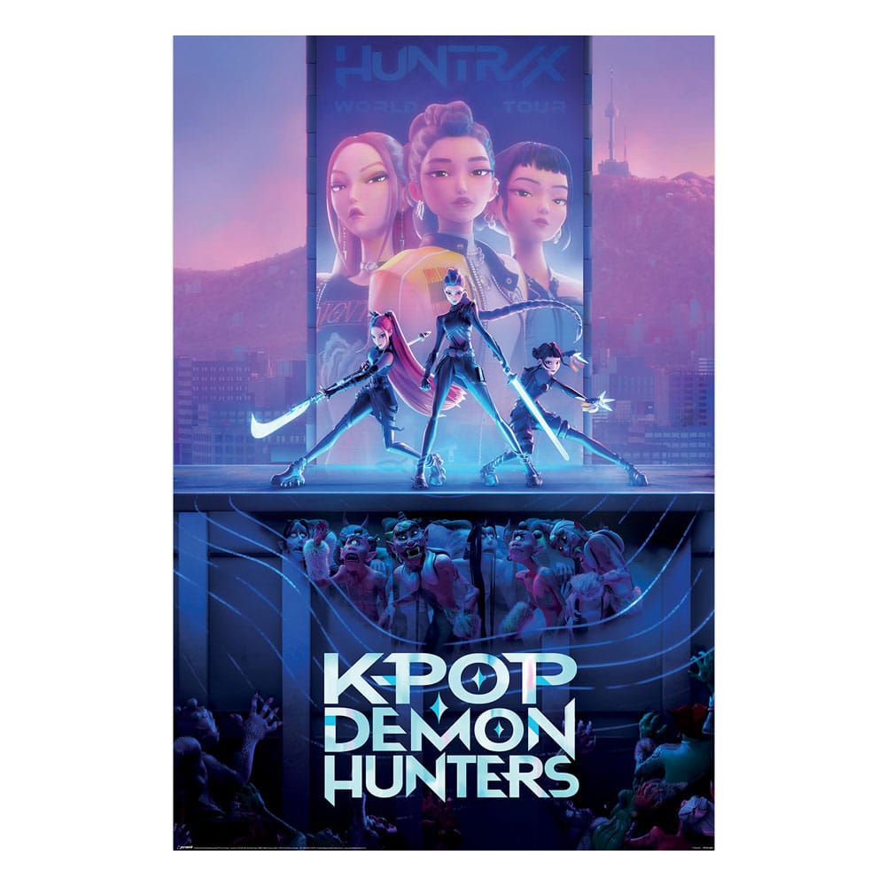 PRE ORDINE - KPop Demon Hunters Poster Pack Movie Key Art 61 x 91 cm (4)