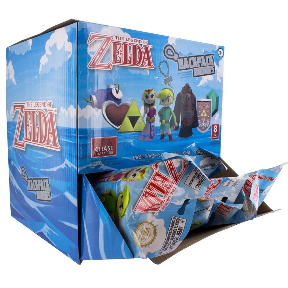 PRE ORDINE - The Legend of Zelda Backpack Buddies Mystery Bags Display (24)