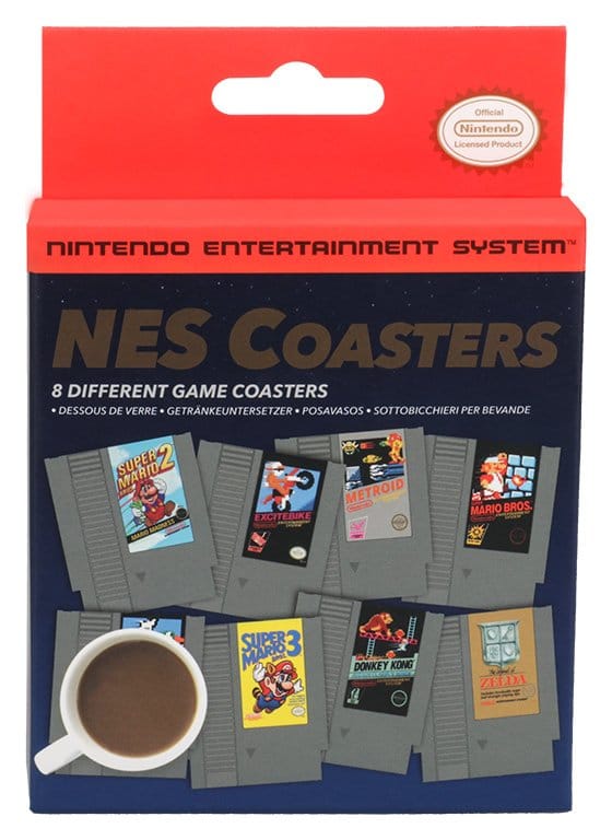 PRE ORDINE - Nintendo: NES Cartridge Coasters