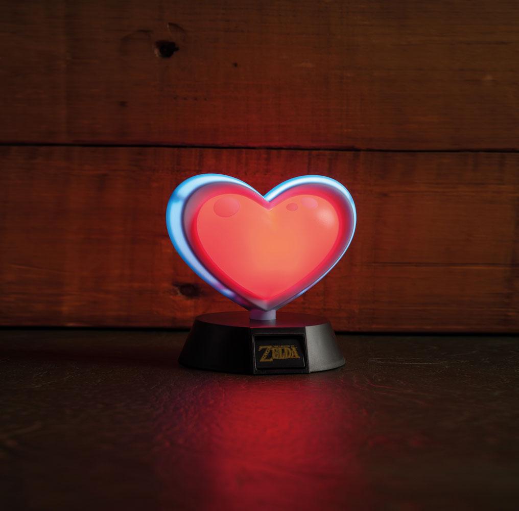 PRE ORDINE - Legend of Zelda 3D Light Heart Container 10 cm