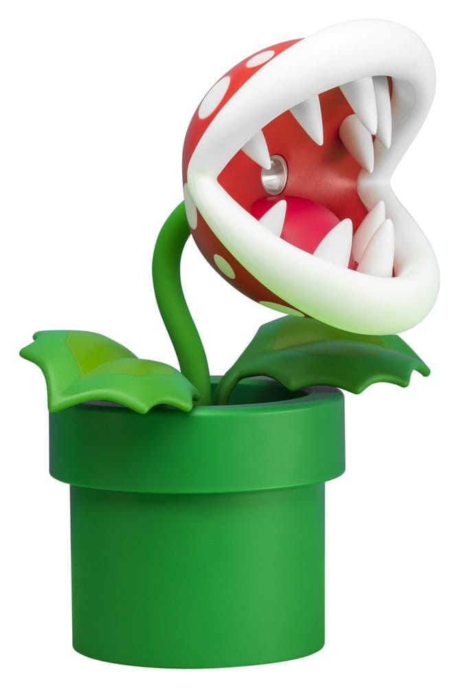 PRE ORDINE - Super Mario Posable Light Piranha Plant V4 34 cm