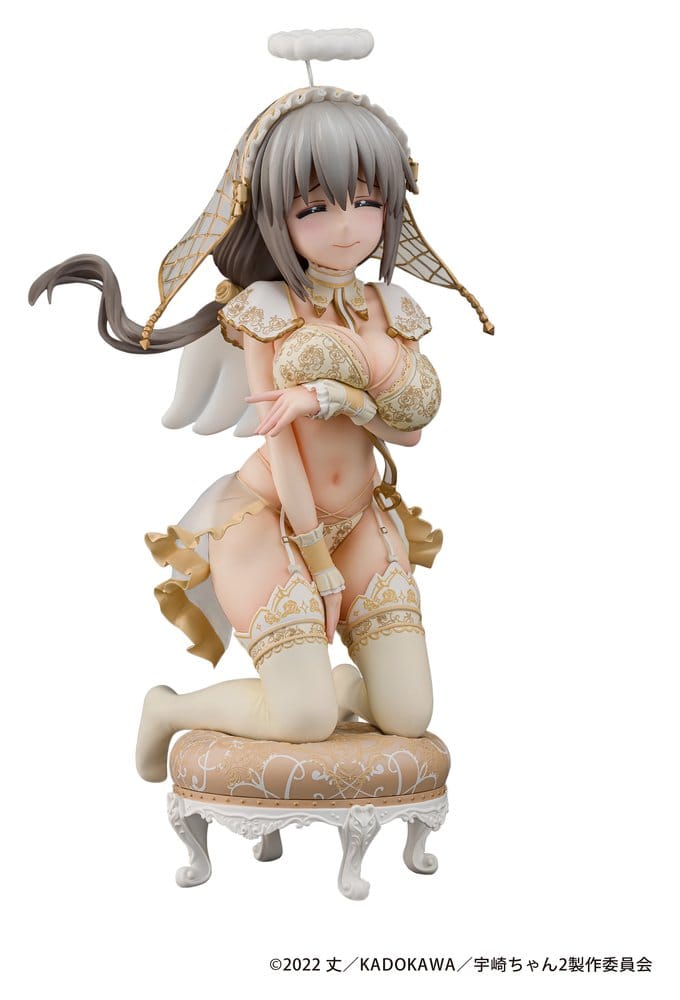 PRE ORDINE - Uzaki-chan Wants to Hang Out! PVC Statue 1/7 Tsuki Uzaki Angel Ver. 19 cm