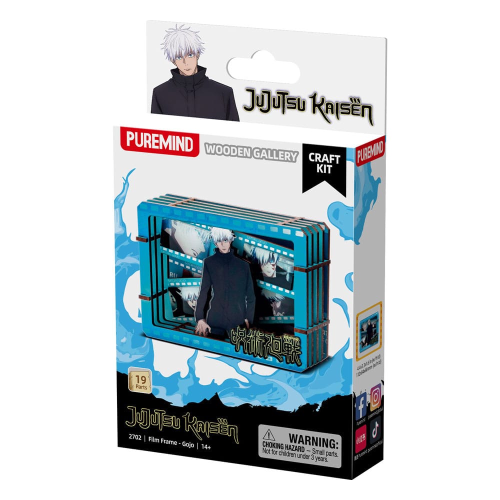 PRE ORDINE - Jujutsu Kaisen Model Kit Wooden Gallery Film Frame (S) Gojo
