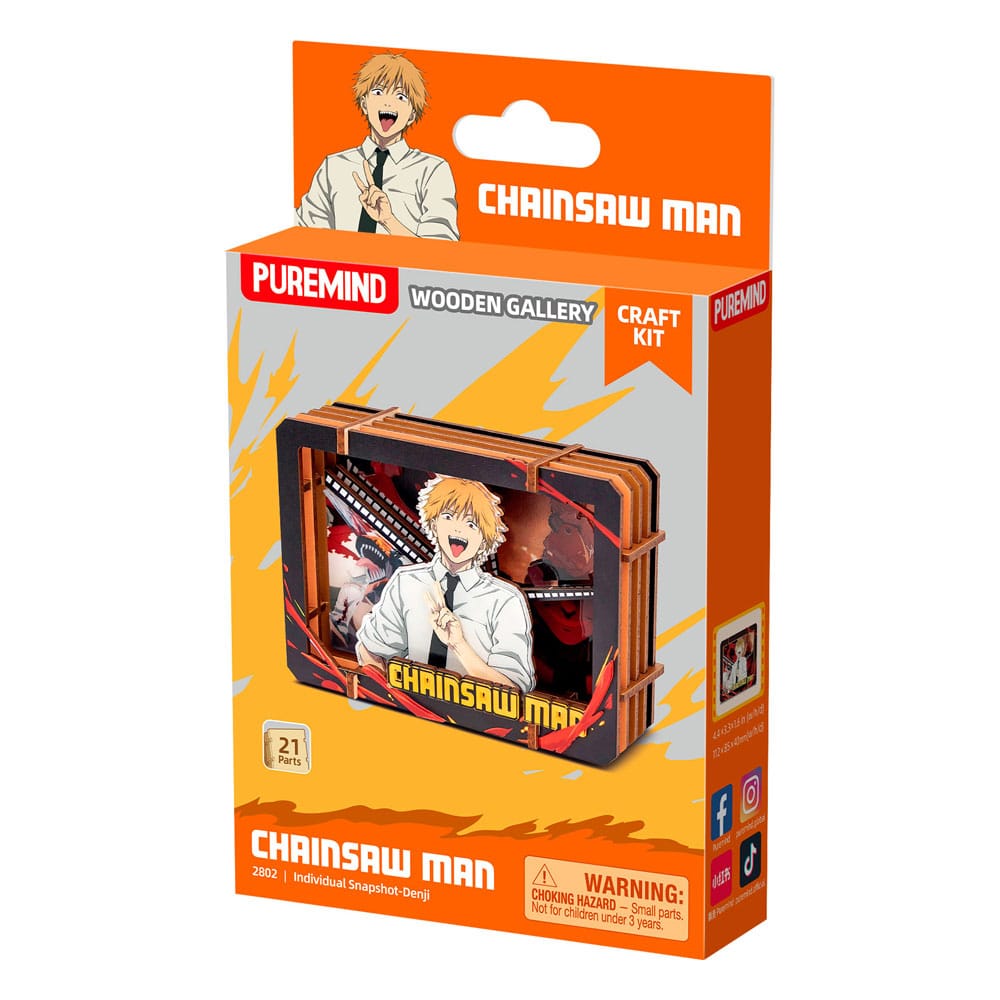 PRE ORDINE - Chainsaw Man Model Kit Wooden Gallery (S) Denji