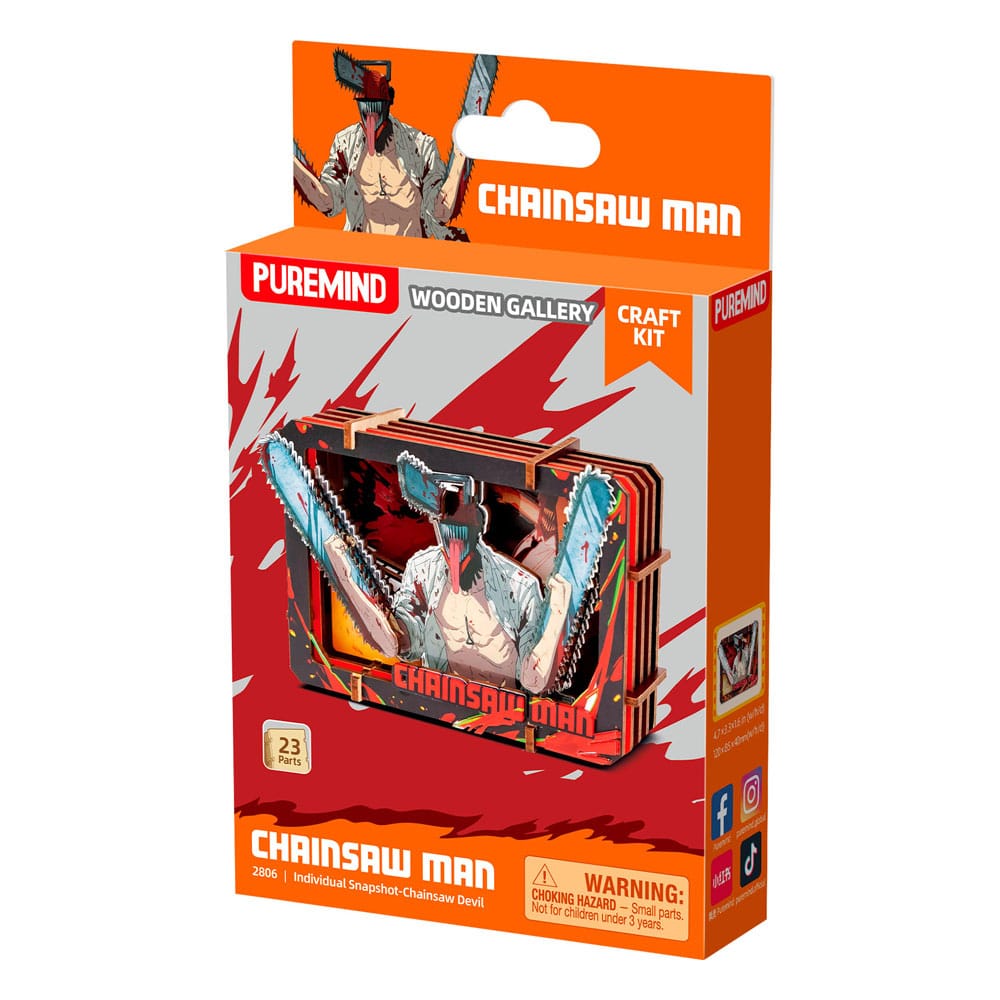 PRE ORDINE - Chainsaw Man Model Kit Wooden Gallery (S) Chainsaw Devil