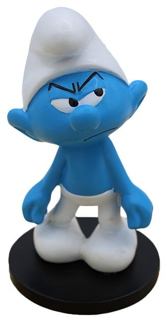 PRE ORDINE - The Smurfs Statue Grouchy Smurf 11 cm