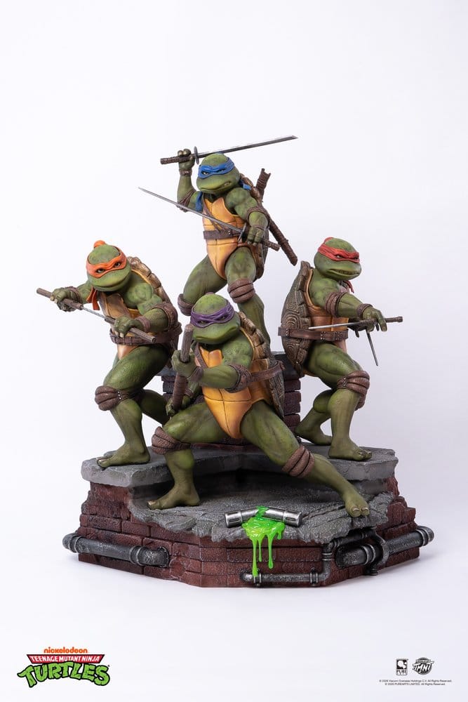 PRE ORDINE - Teenage Mutant Ninja Turtles Statue 1/6 Movie Diorama 51 cm