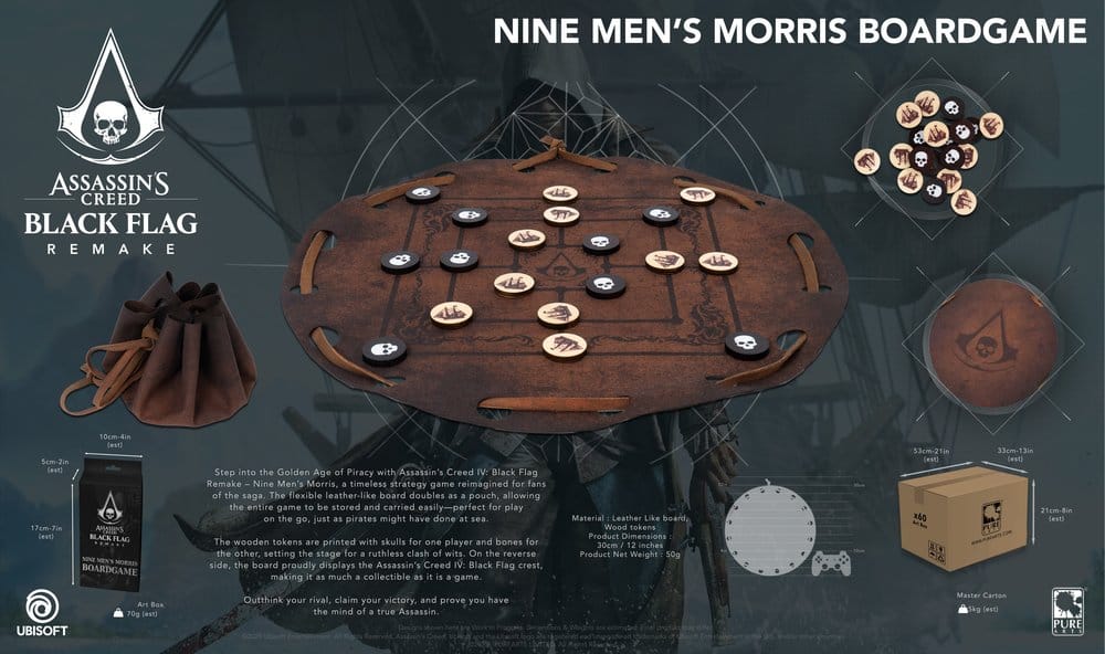 PRE ORDINE - Assassin´s Creed Board Game Nine Men's Morris