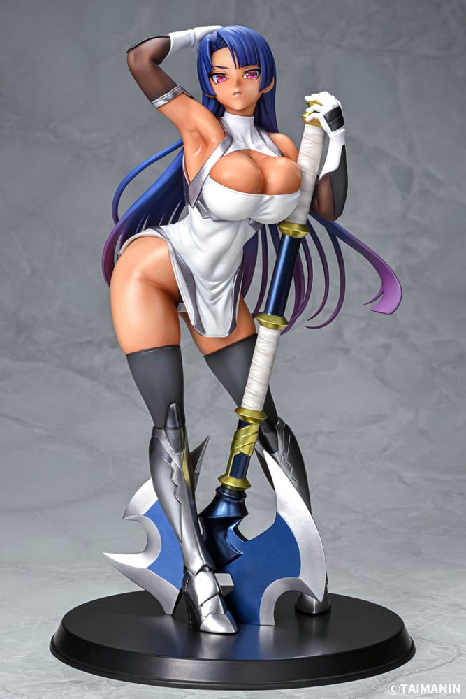 PRE ORDINE - Taimanin RPGX PVC Statue 1/6 Pale Mauve Murasaki Yatsu Tanned Ver. 28 cm