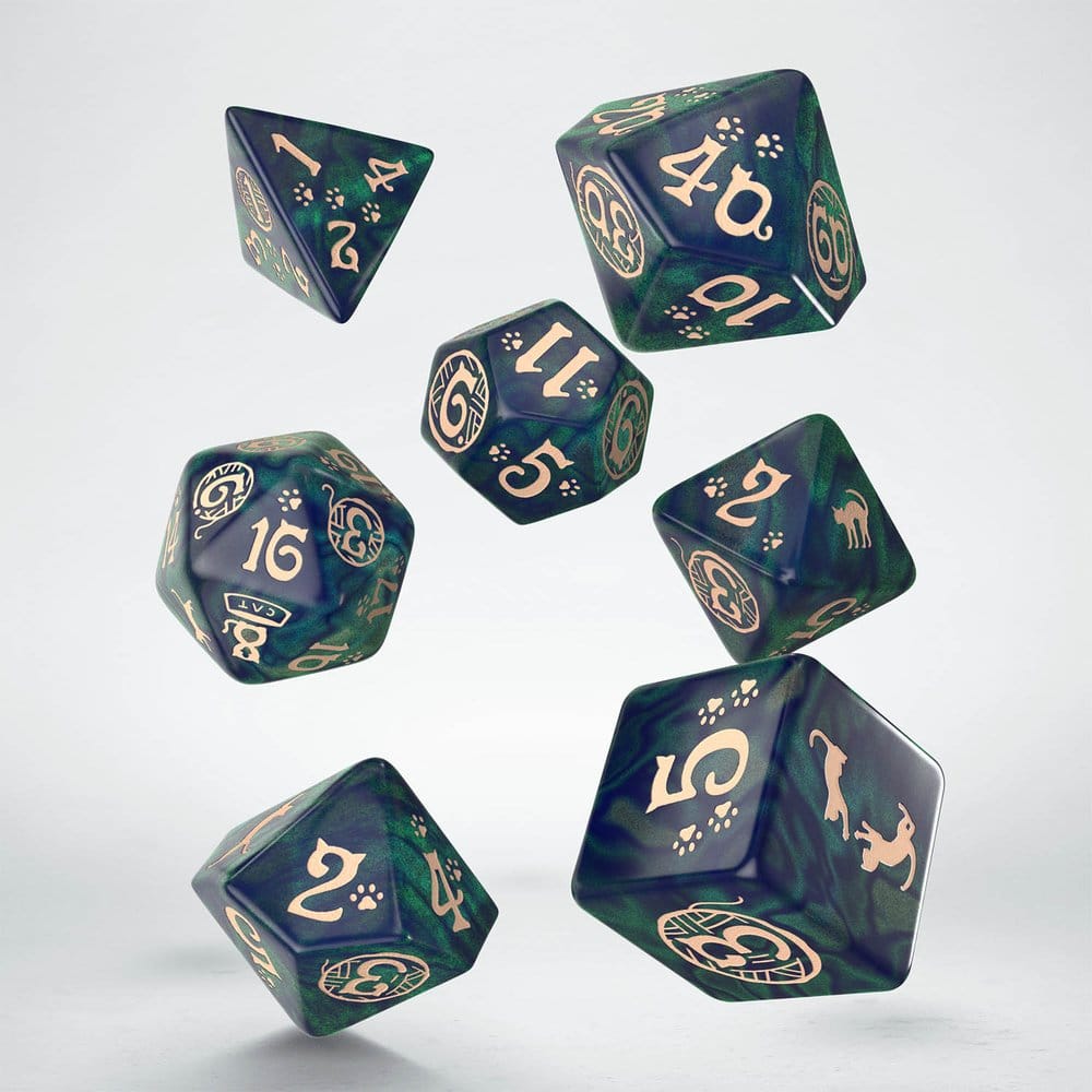 PRE ORDINE - CATS Dice Set of 7 Mittens