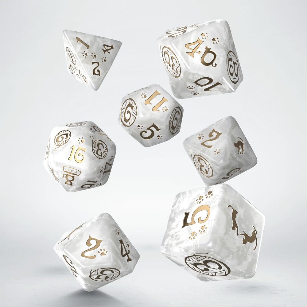 PRE ORDINE - CATS Dice Set of 7 Purrl
