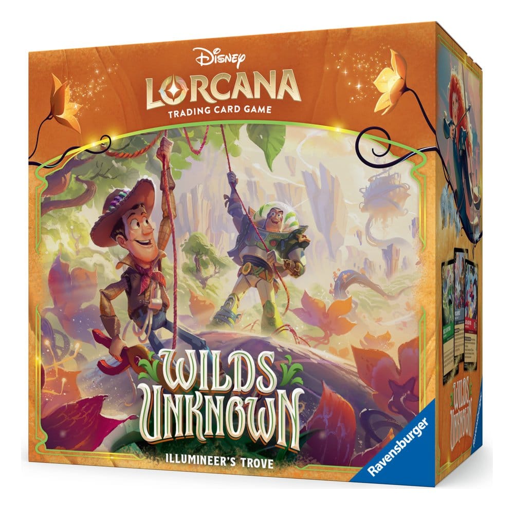 PRE ORDINE - Disney Lorcana TCG Wilds Unknown Illumineer's Trove *English Edition*