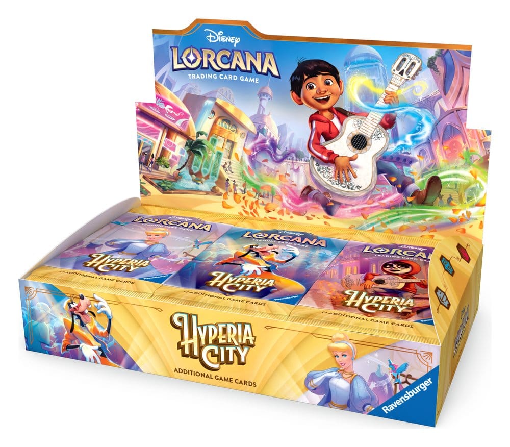 PRE ORDINE - Disney Lorcana TCG Hyperia City Booster Display (24) *English Version*