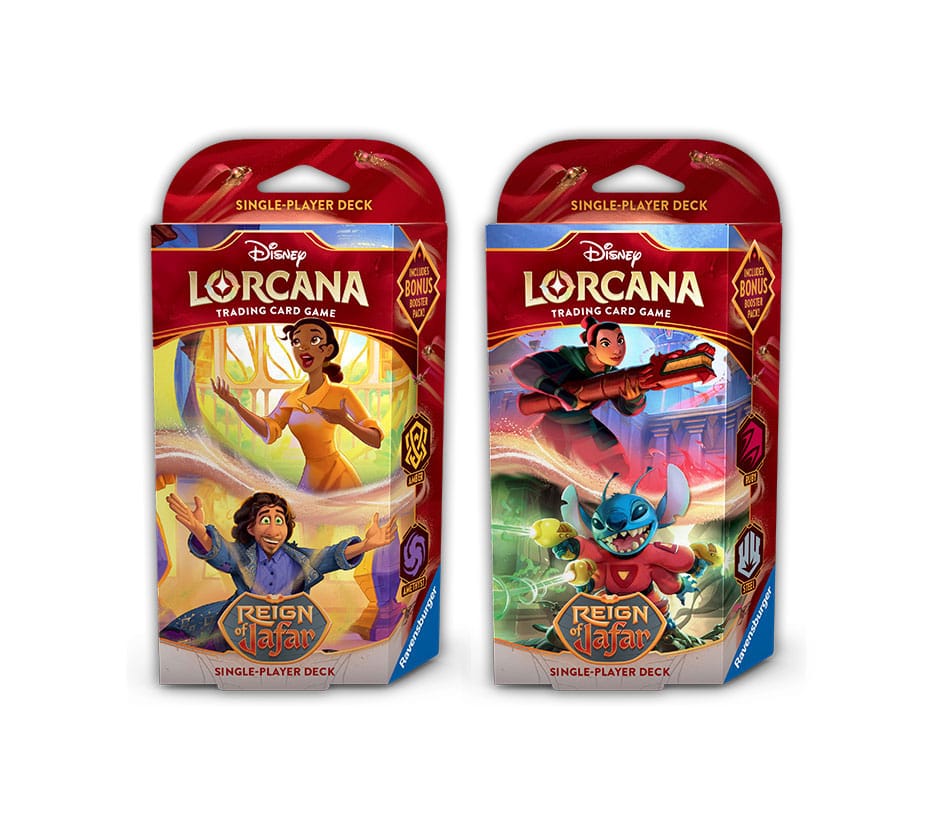 Disney Lorcana TCG Reign of Jafar Starter Decks Display (8) *English Edition*