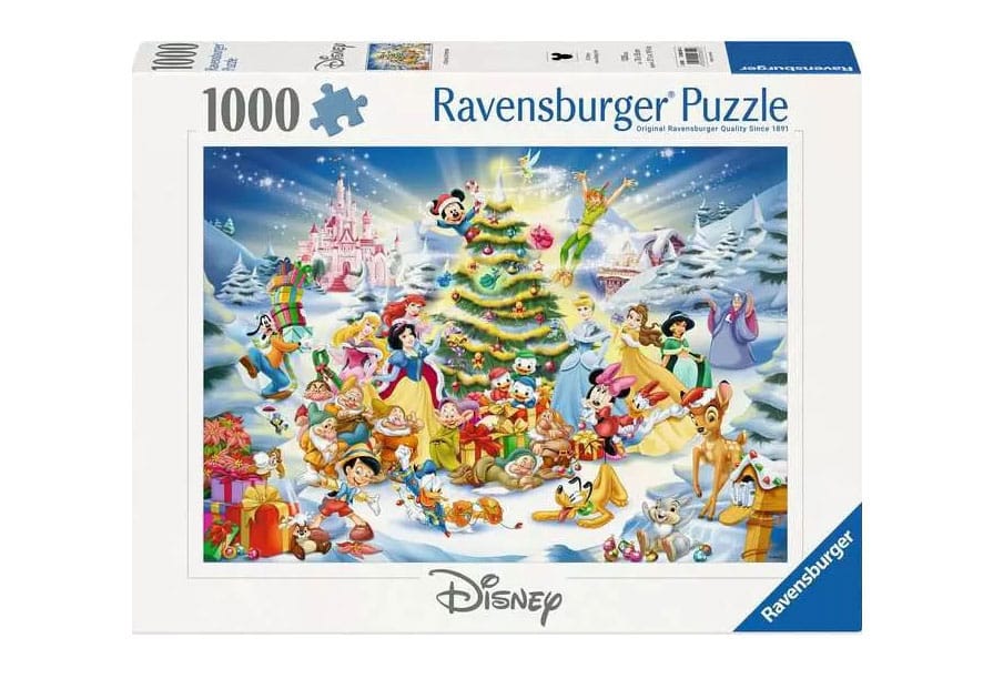 PRE ORDINE - Disney Jigsaw Puzzle Disney's Christmas (1000 pieces)