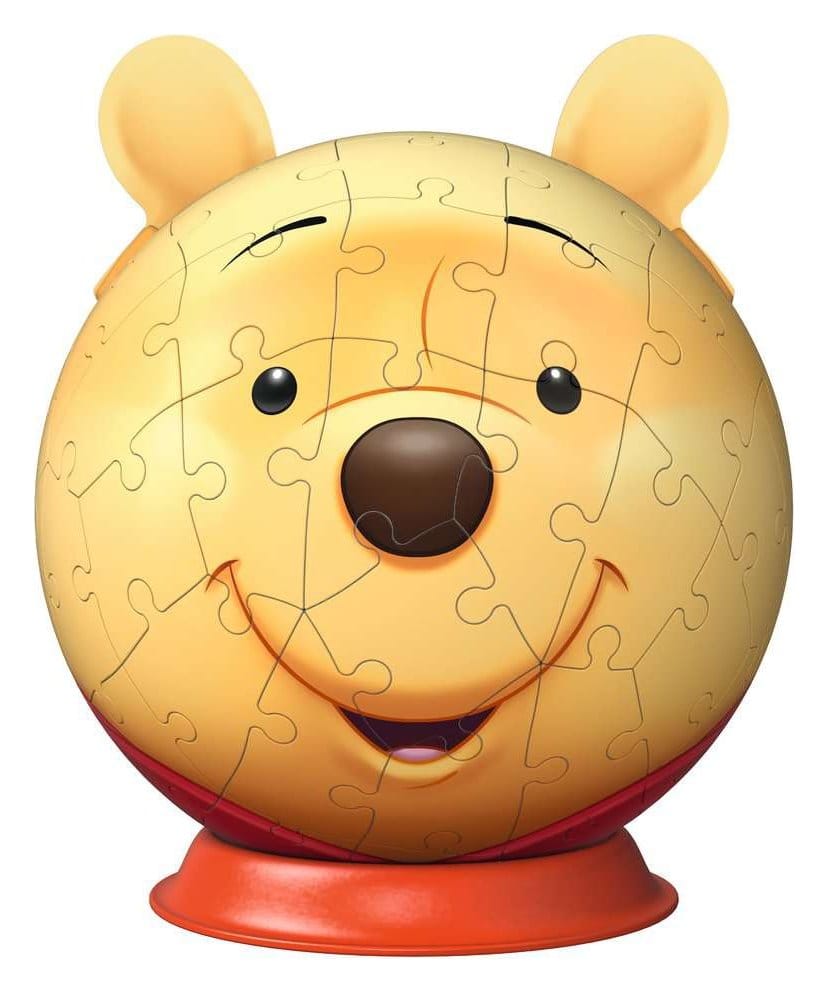 PRE ORDINE - Winnie the Pooh 3D Jigsaw Puzzle Ball with Ears (77 Pieces)