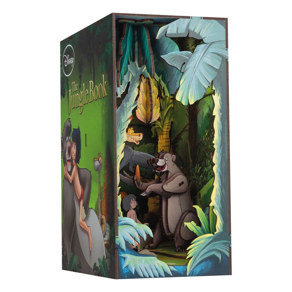 PRE ORDINE - Disney Tiny Adventures Book Nook Mini Diorama The Jungle Book 23 cm