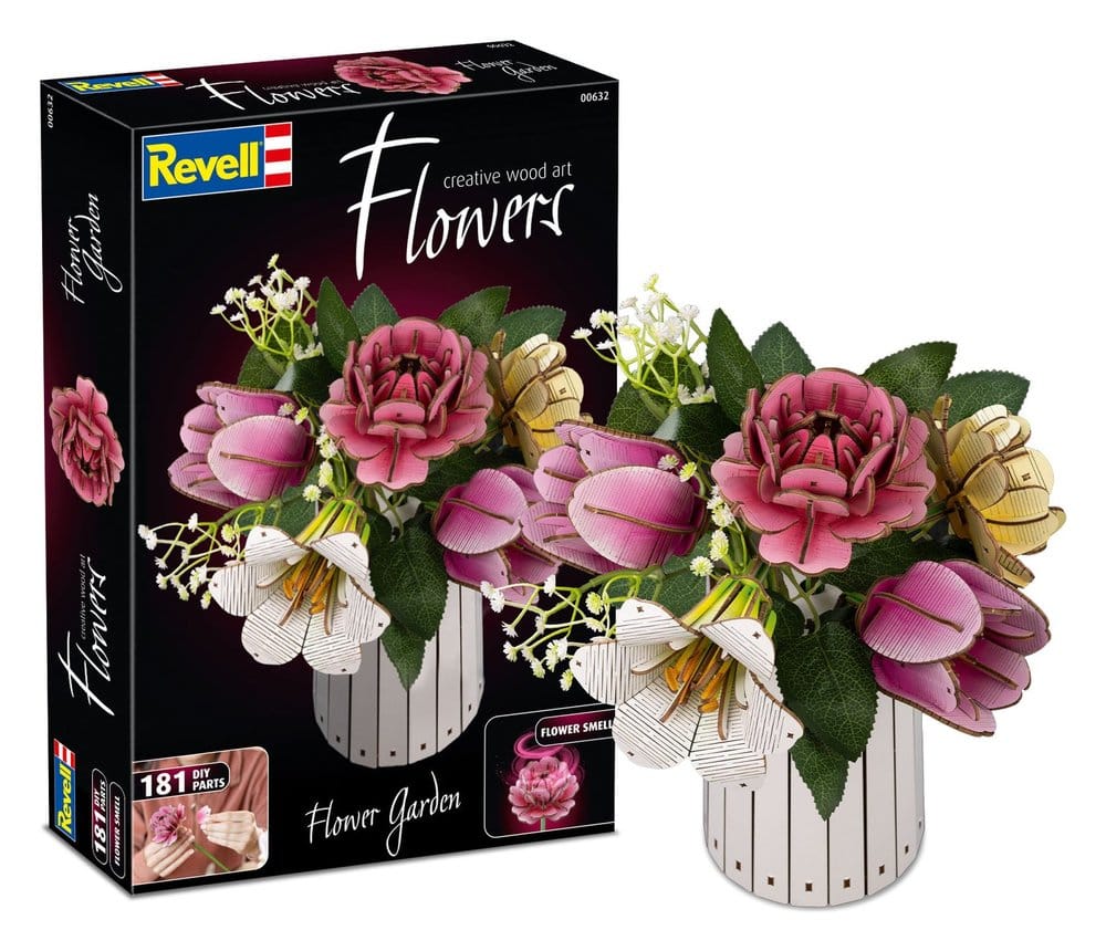 PRE ORDINE - Revell Flowers Wooden Flowers Flower Garden 22 cm
