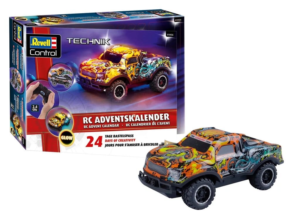 PRE ORDINE - Revell Control Advent Calendar RC Car Christmas Driver 28 cm