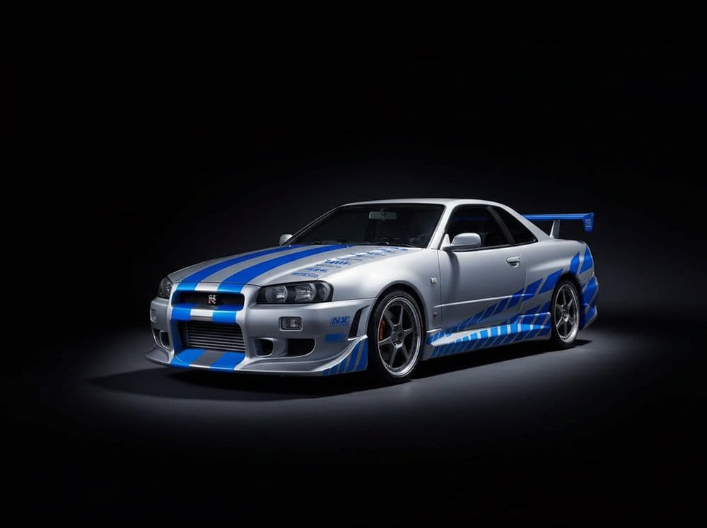 PRE ORDINE - Fast & Furious Model Kit Brian's 1999 Nissan Skyline GT-R