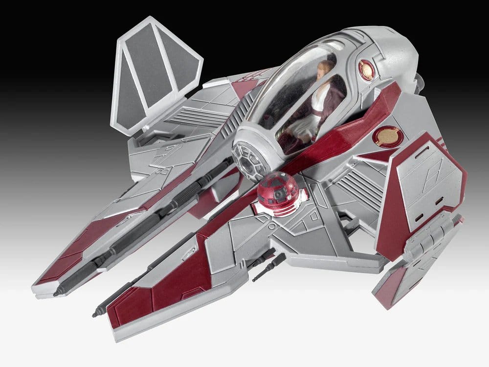 PRE ORDINE - Star Wars Starter Kit Model Kit Obi-Wan's Starfighter 10 cm