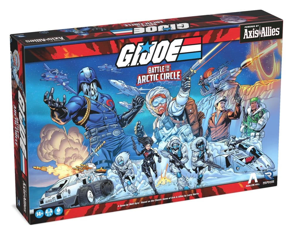 PRE ORDINE - G.I. Joe board game Battle for the Arctic Circle powered by Axis & Allies *English Version*