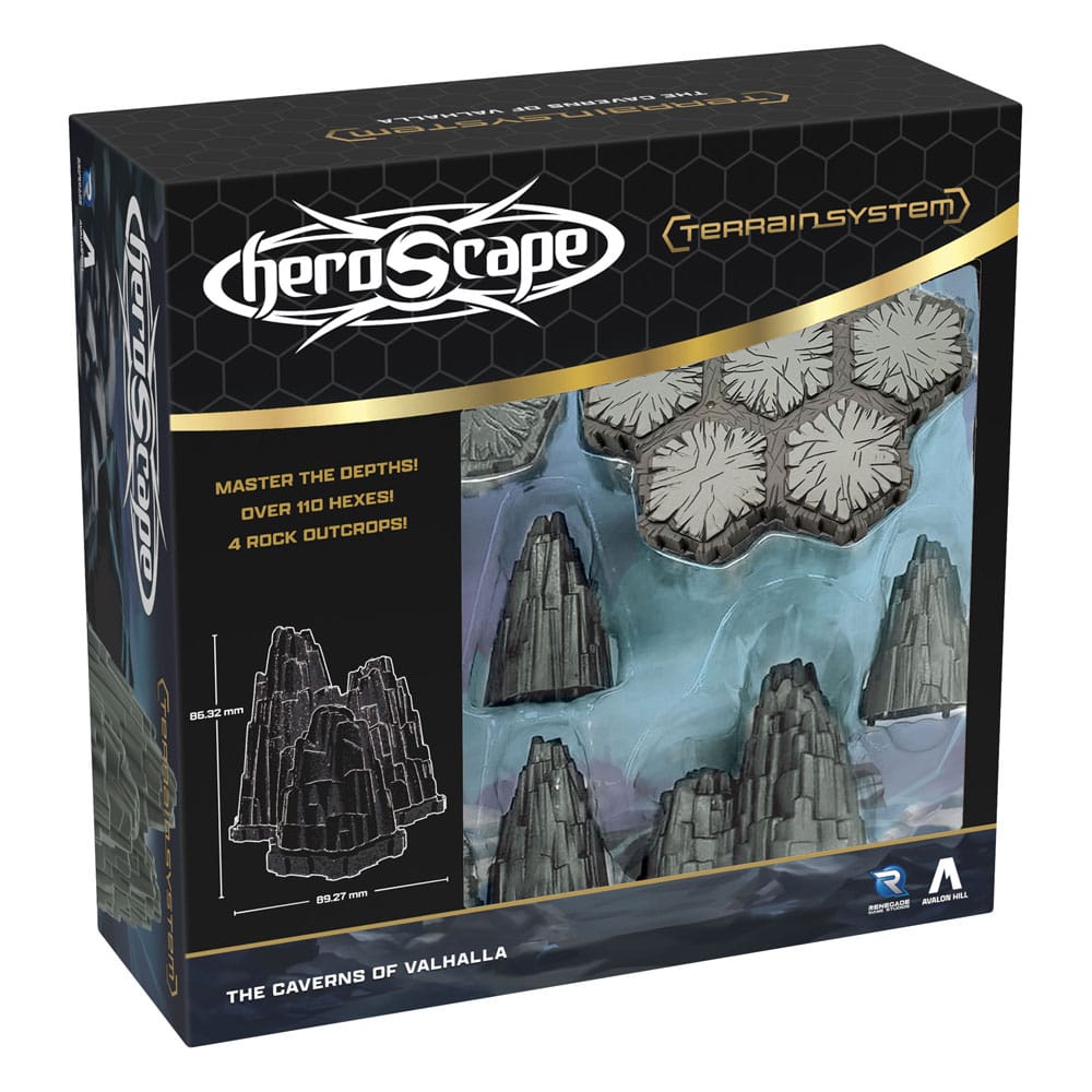 PRE ORDINE - Heroscape Terrain Expansion The Caverns of Valhalla *English Version*
