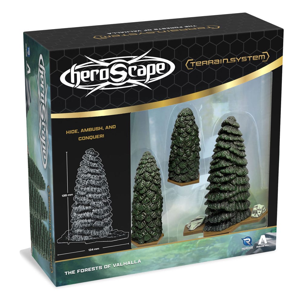 PRE ORDINE - Heroscape Terrain Expansion Forests of Valhalla *English Version*