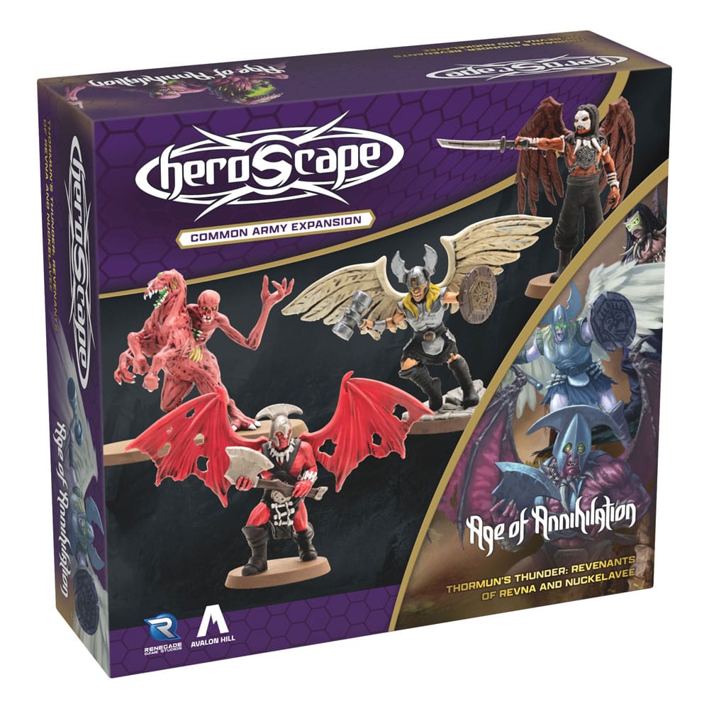 PRE ORDINE - Heroscape Army Expansion Age of Annihilation Revenants of Revna & Nuckelavee (Common) *English Version*