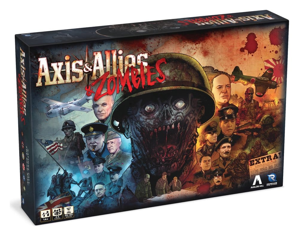PRE ORDINE - Avalon Hill board game Axis & Allies & Zombies *English Version*