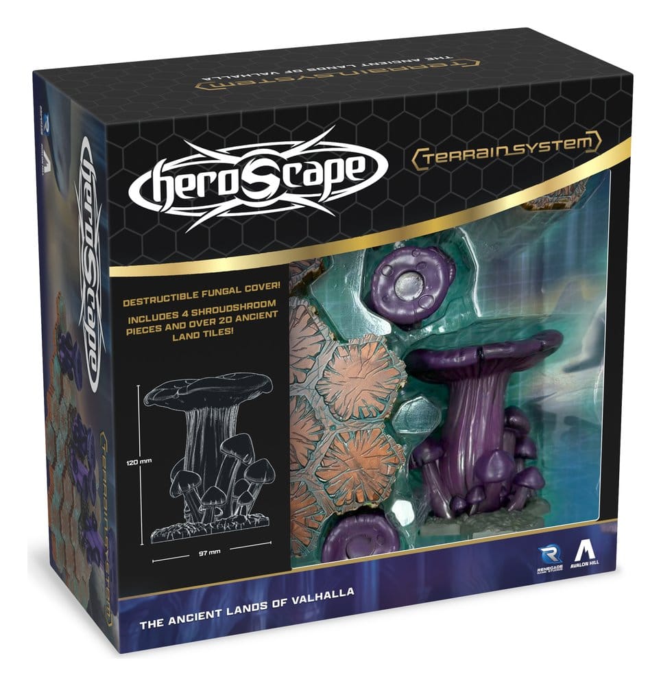 PRE ORDINE - Heroscape Terrain Expansion The Ancient Lands of Valhalla *English Version*