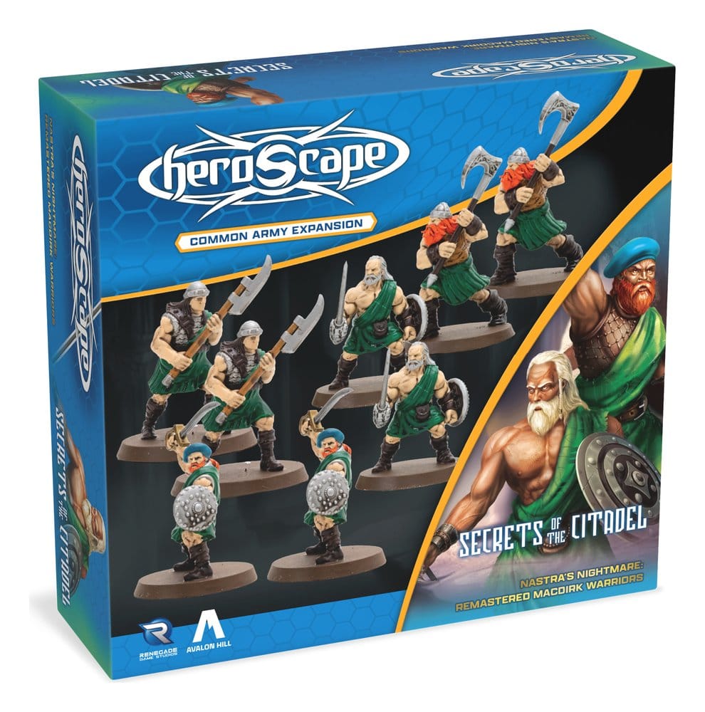 PRE ORDINE - Heroscape Board Game Army Expansion MacDirk Warriors Remastered *English Version*