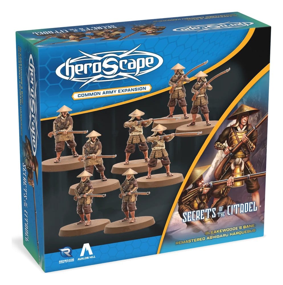PRE ORDINE - Heroscape Army Expansion Ashigaru Harquebus Remastered – Standard Edition *English Version*