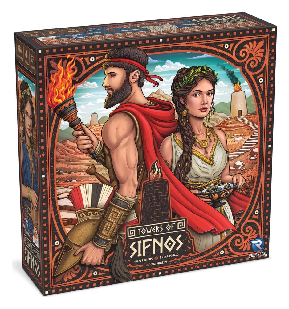 PRE ORDINE - Towers of Sifnos Board Game *English Version*